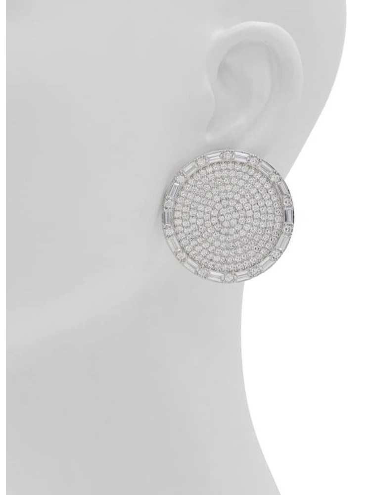 Silver Elastane Earrings alternative