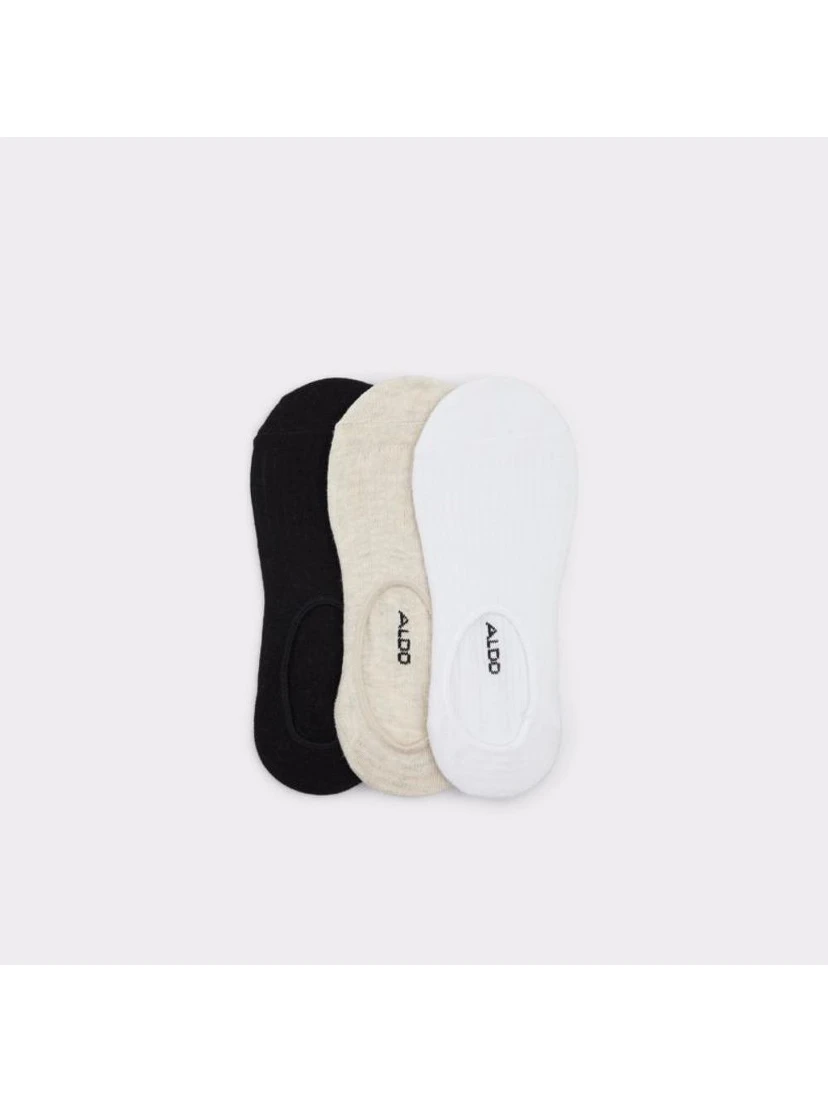 Beige Cotton Socks