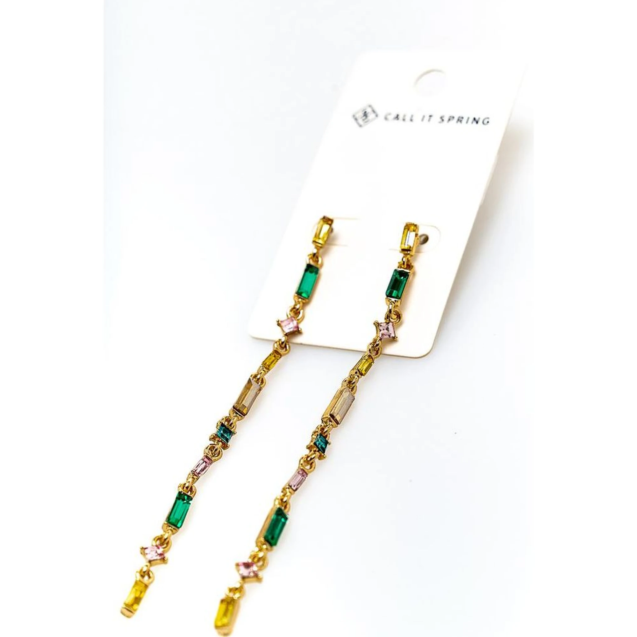 Multicolor Glass Earrings