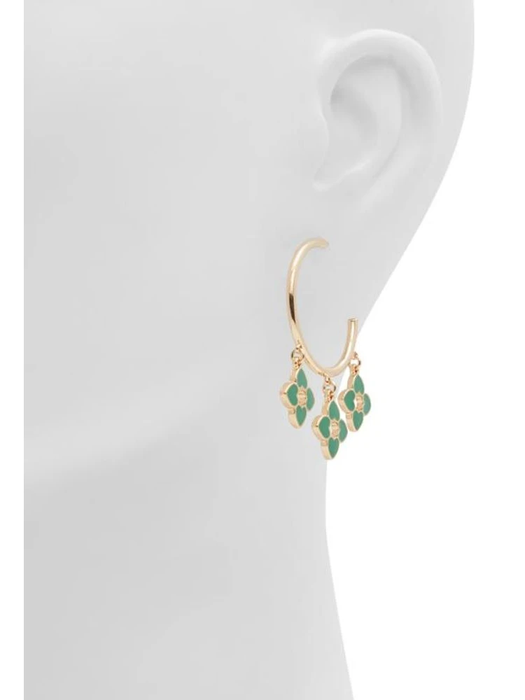 Green Elastane Earrings alternative