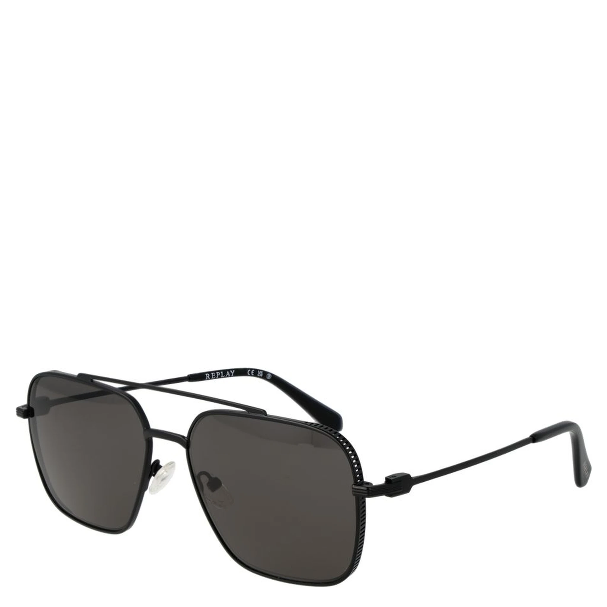 Black Metal Sunglasses