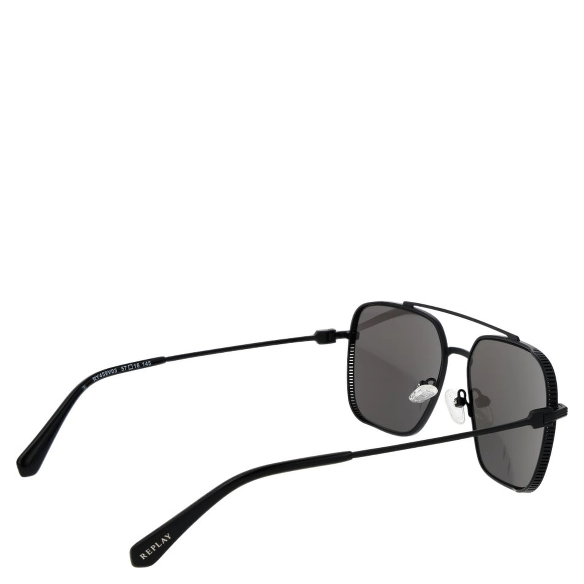 Black Metal Sunglasses