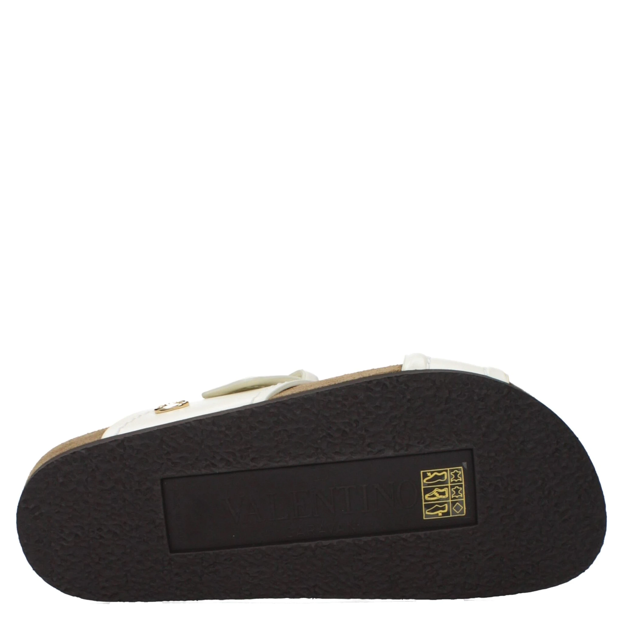 Beige Leather Slippers