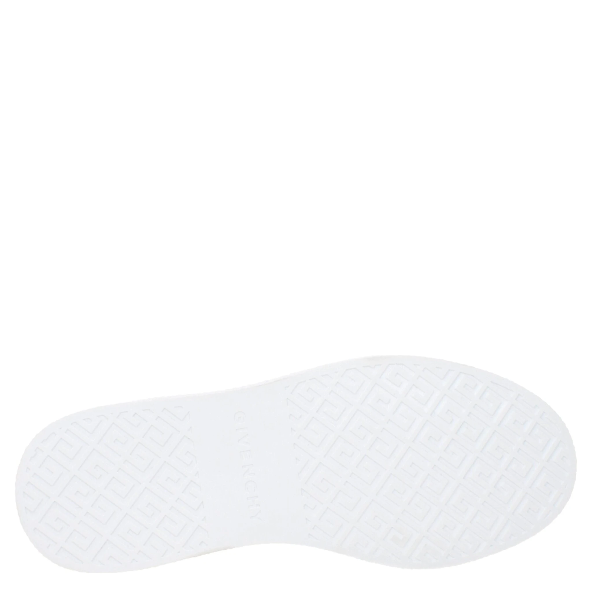 White Leather Low Top Sneakers