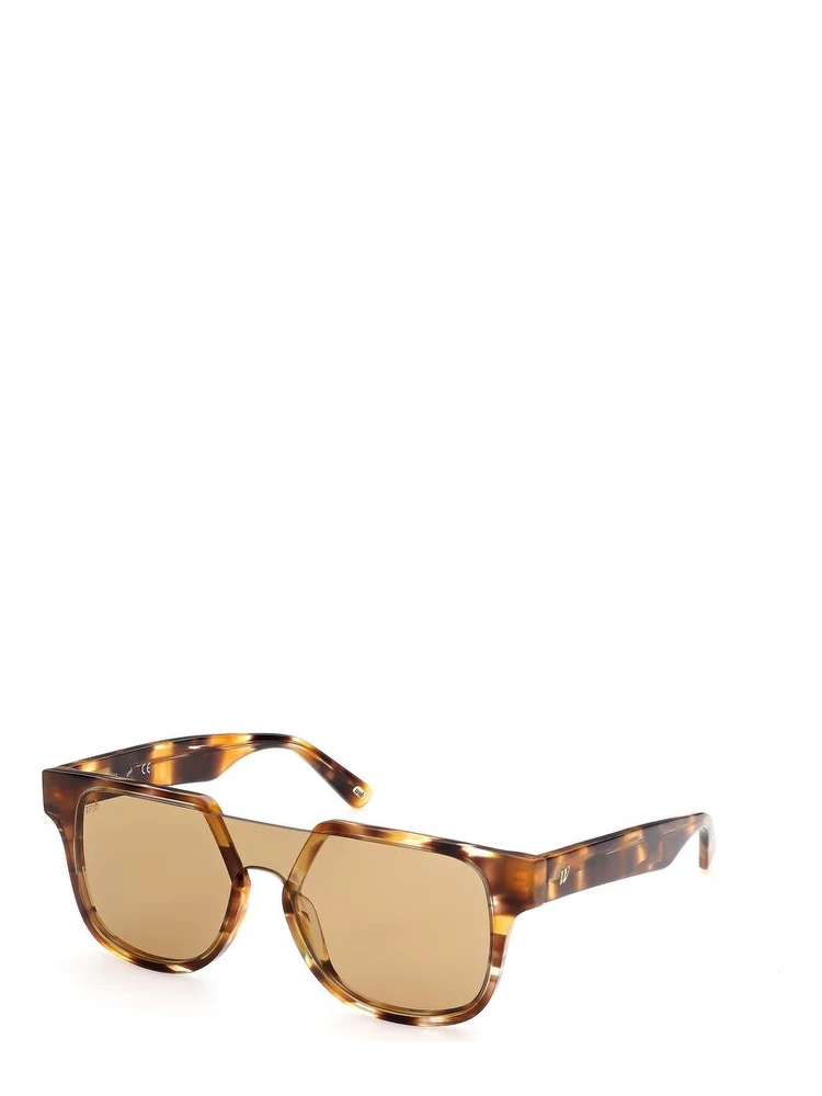 Bicolor Plastic Sunglasses