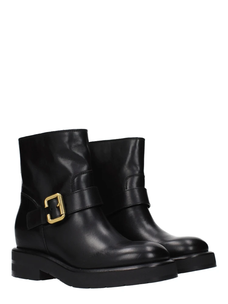 Black Leather Ankle Boots alternative