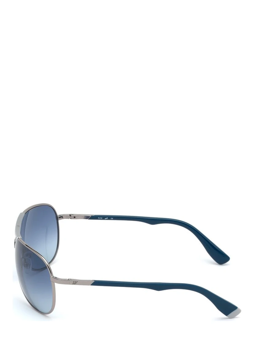 Gray Metal Sunglasses