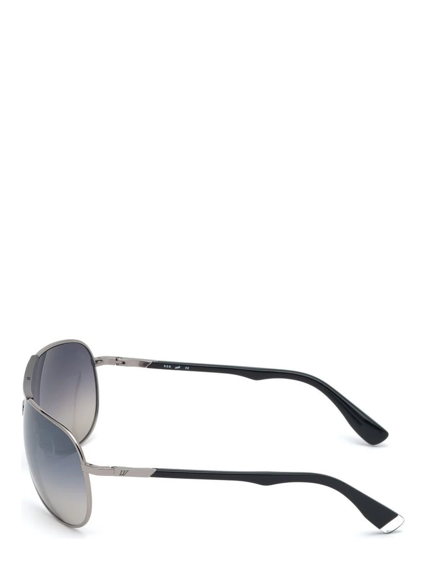 Gray Metal Sunglasses