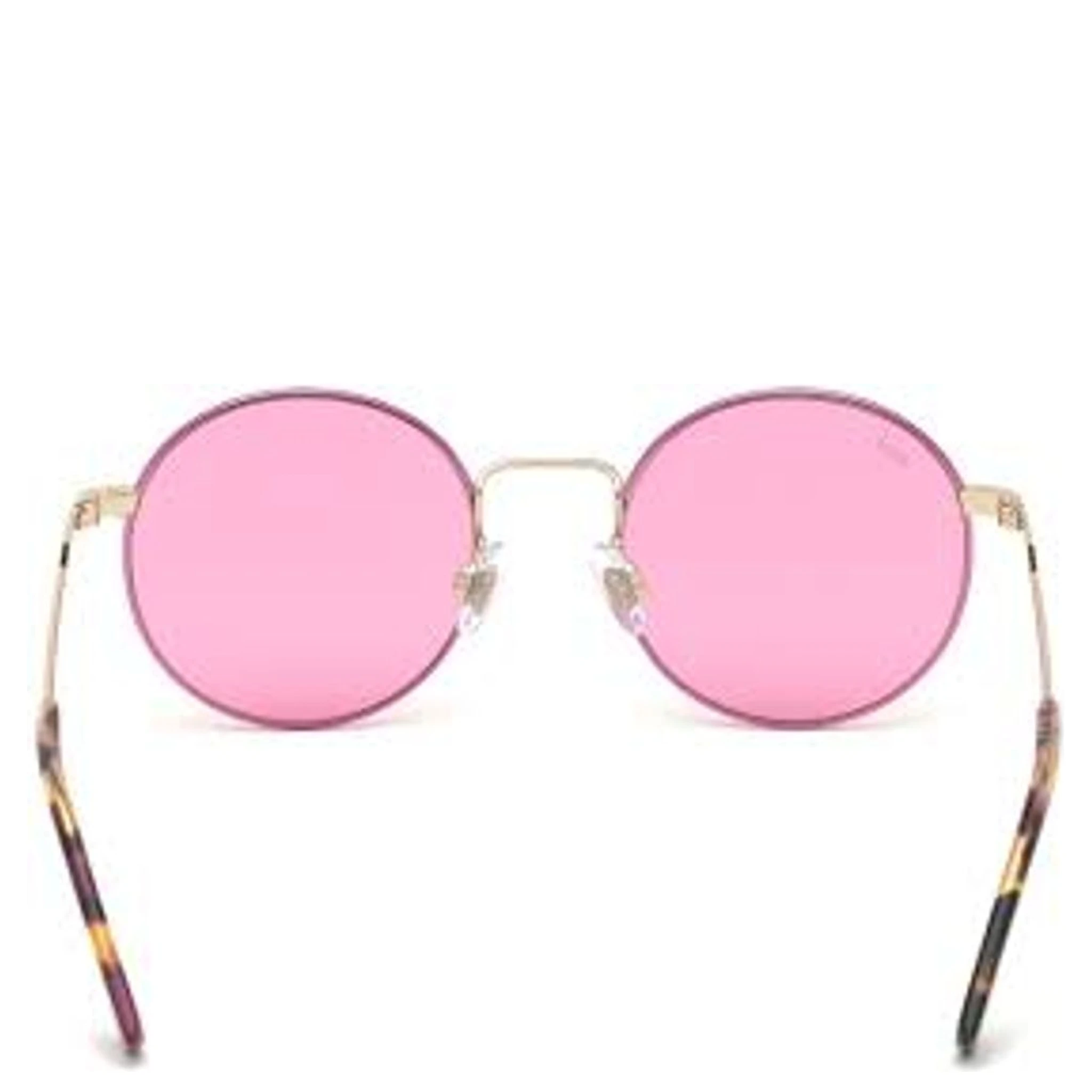 Pink Metal Sunglasses