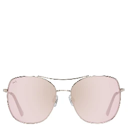 Rose Gold Metal Sunglasses