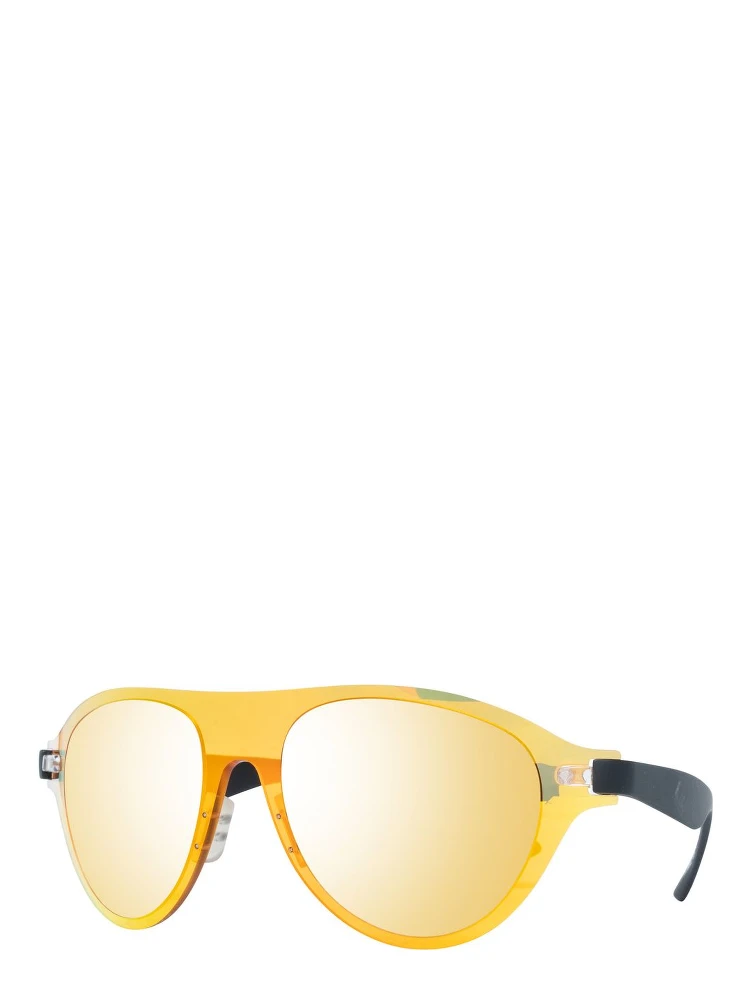 Gold Plastic Sunglasses