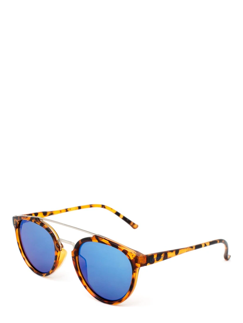 Brown Injected Sunglasses