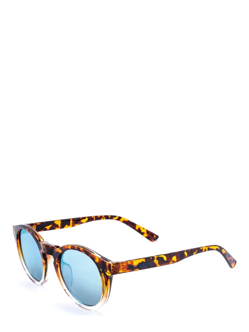 Brown Injected Sunglasses