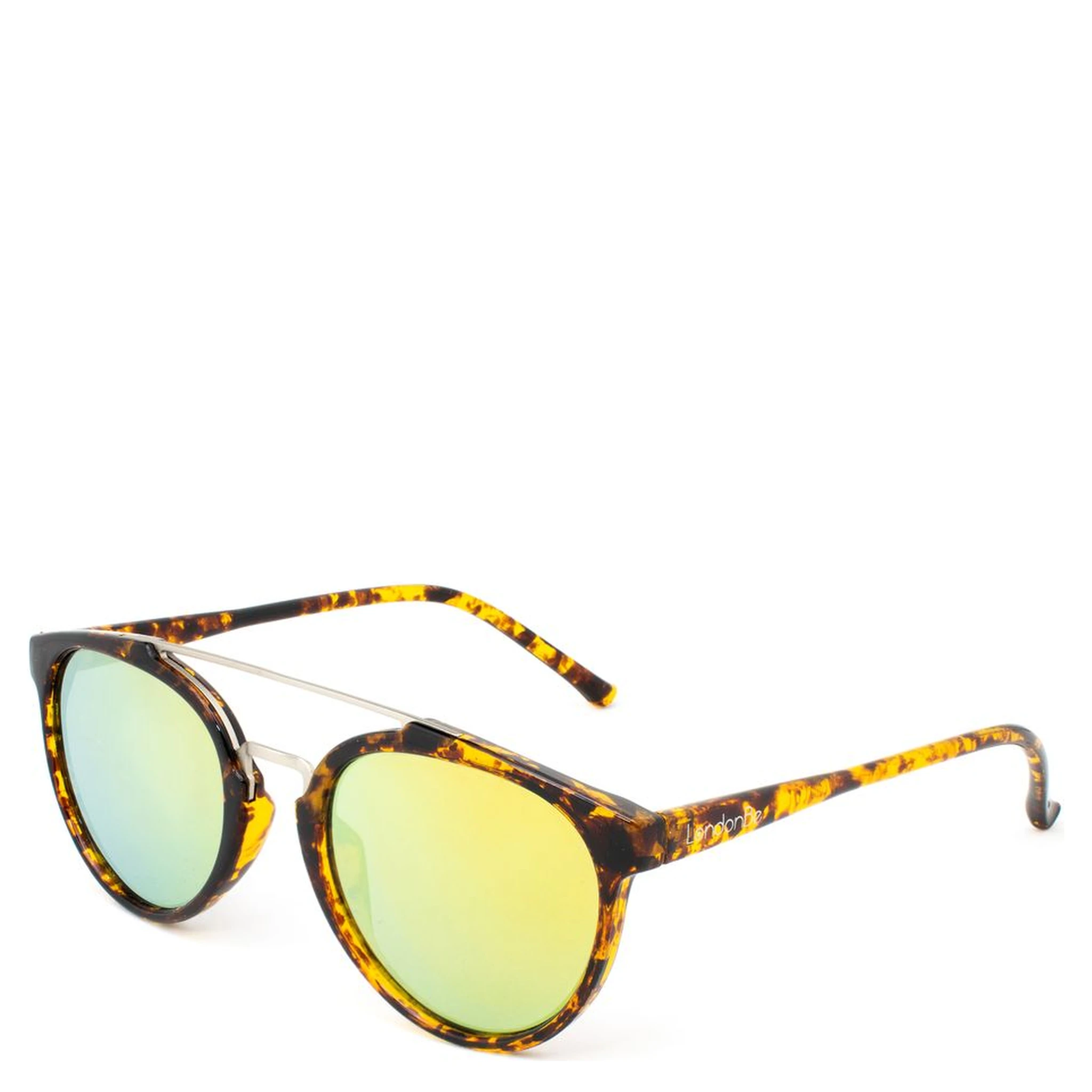 Brown Injected Sunglasses