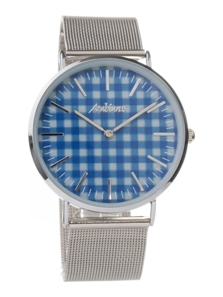 Silver Stainless Steel Dress Watch