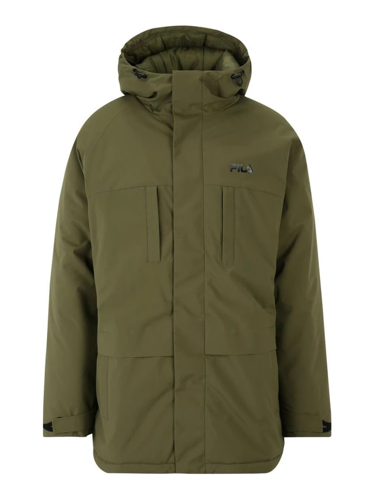 Green Polyester Parka
