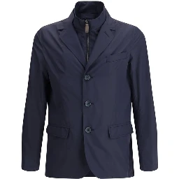 Blue Polyester Clothing