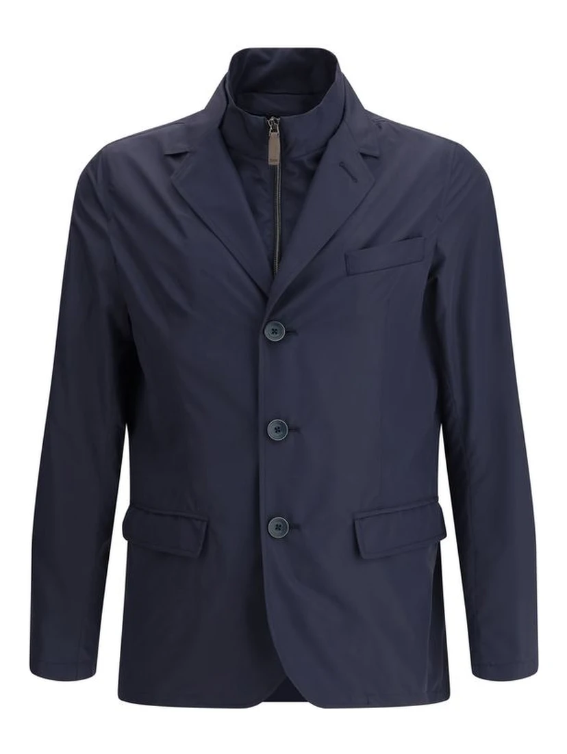 Blue Polyester Clothing