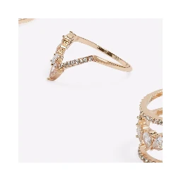 Gold Elastane Ring