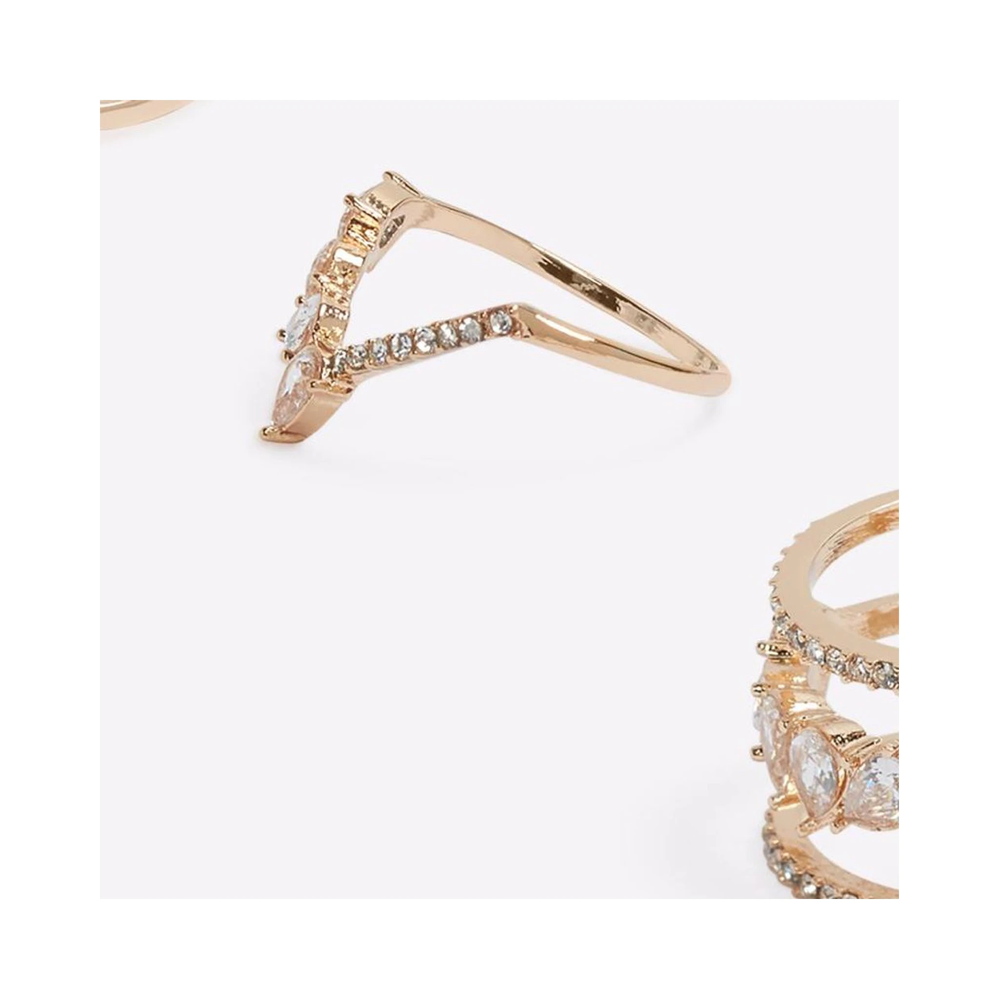 Gold Elastane Ring