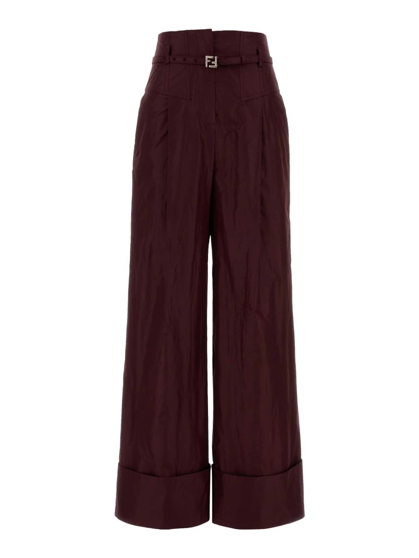 PANTALONI SILK TAFFETAS