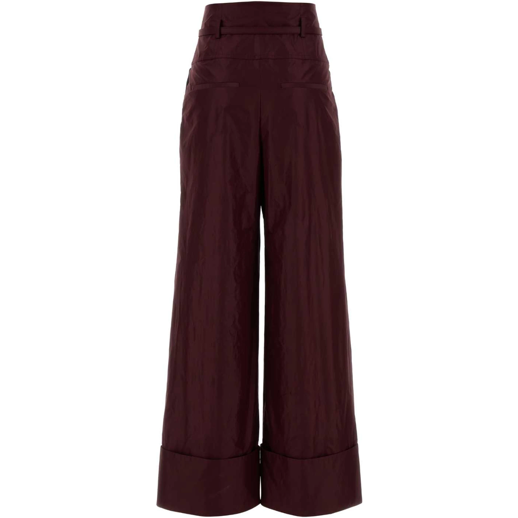 PANTALONI SILK TAFFETAS