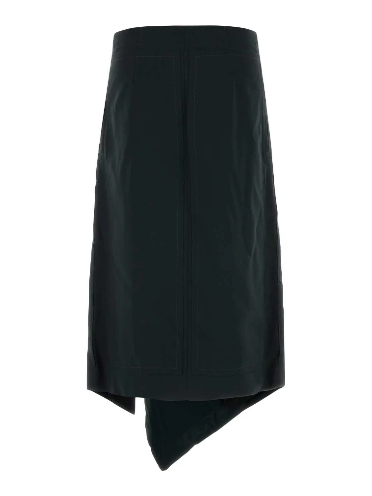 TAILORED MIDI WRAPPED SKIRT alternative
