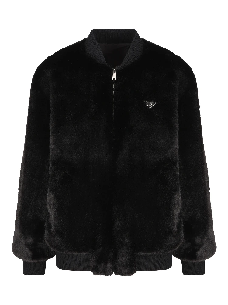 Prada Jackets Black
