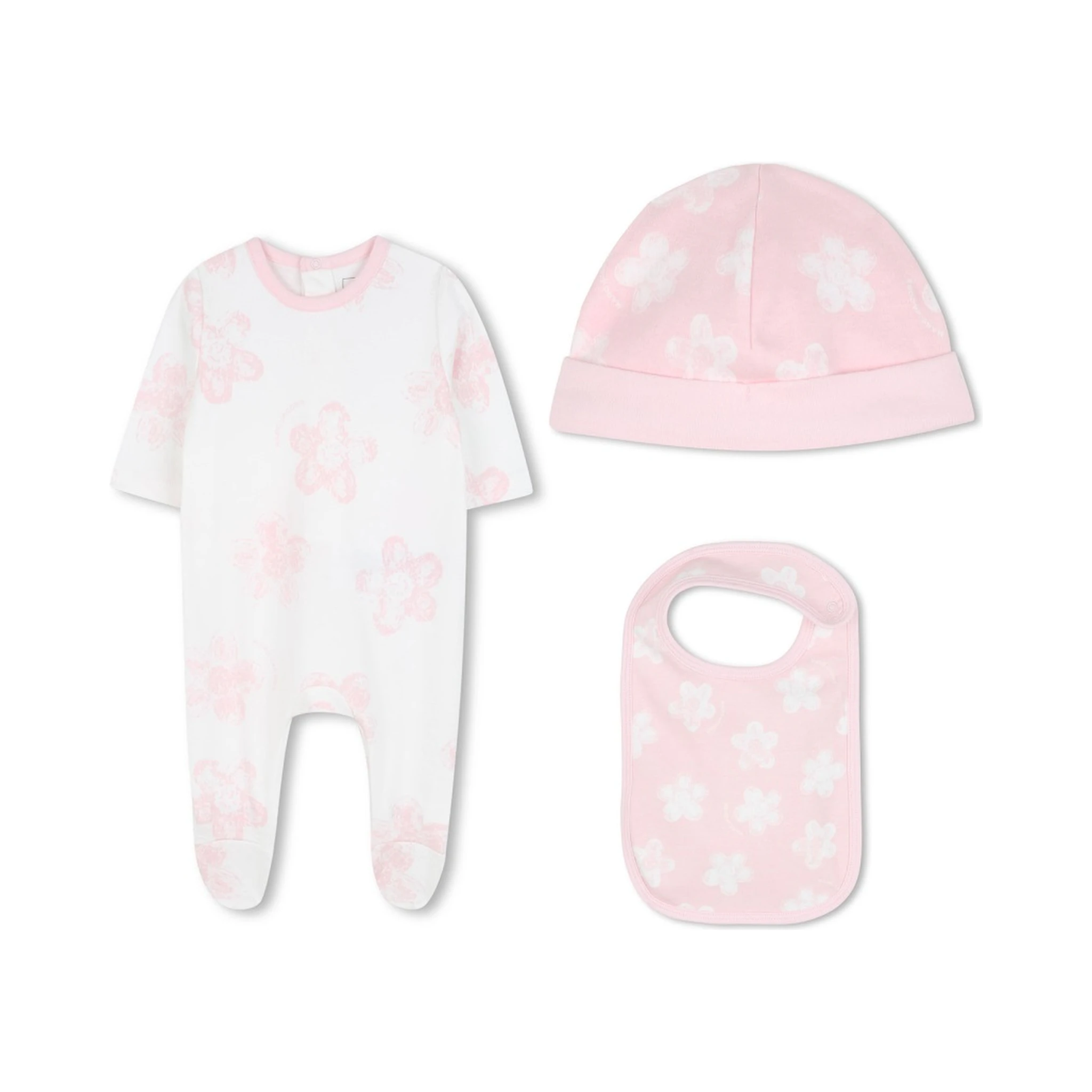 PAJAMA SET WITH GAG AND HAT