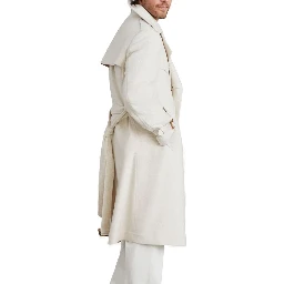 Beige Cashmere Coat