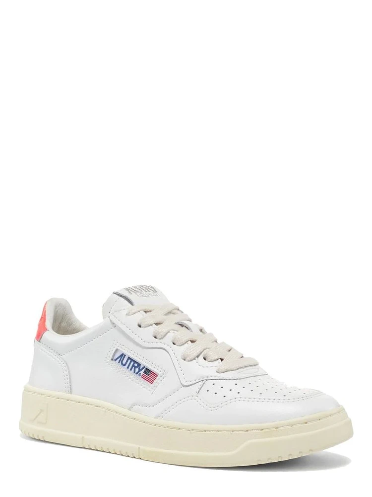 White Leather Low Top Sneakers alternative