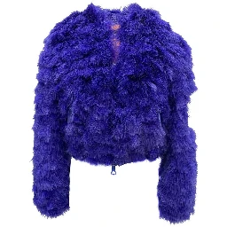 Blue Feather Bomber