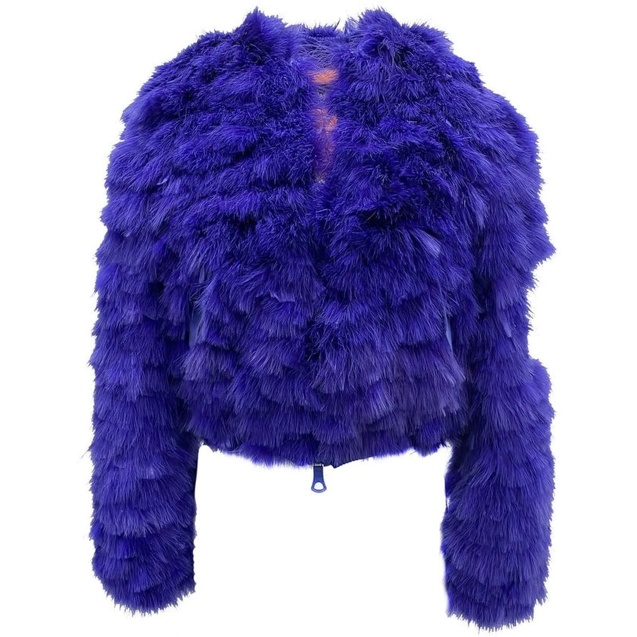 Blue Feather Bomber