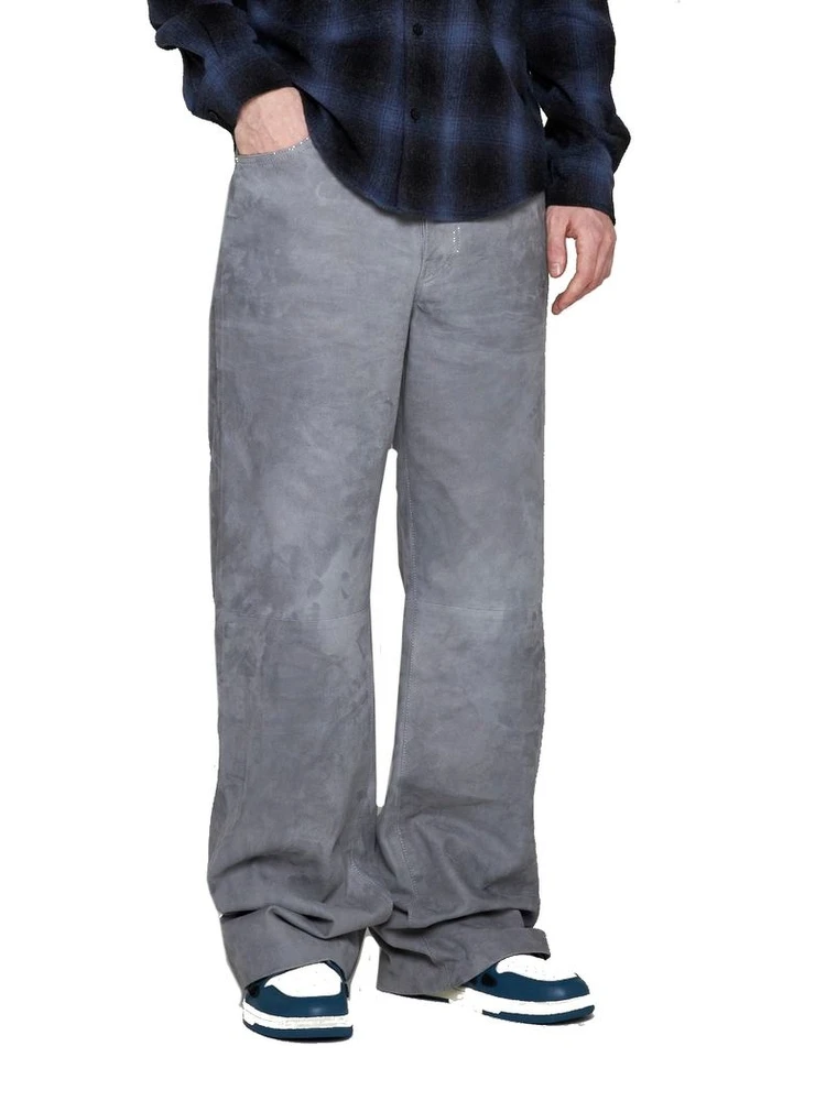 Gray Leather Pants alternative