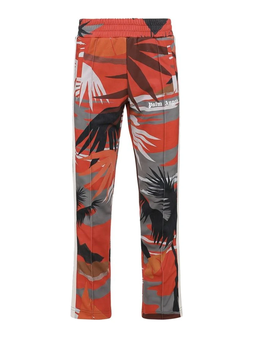 Multicolor Polyester Casual Pants