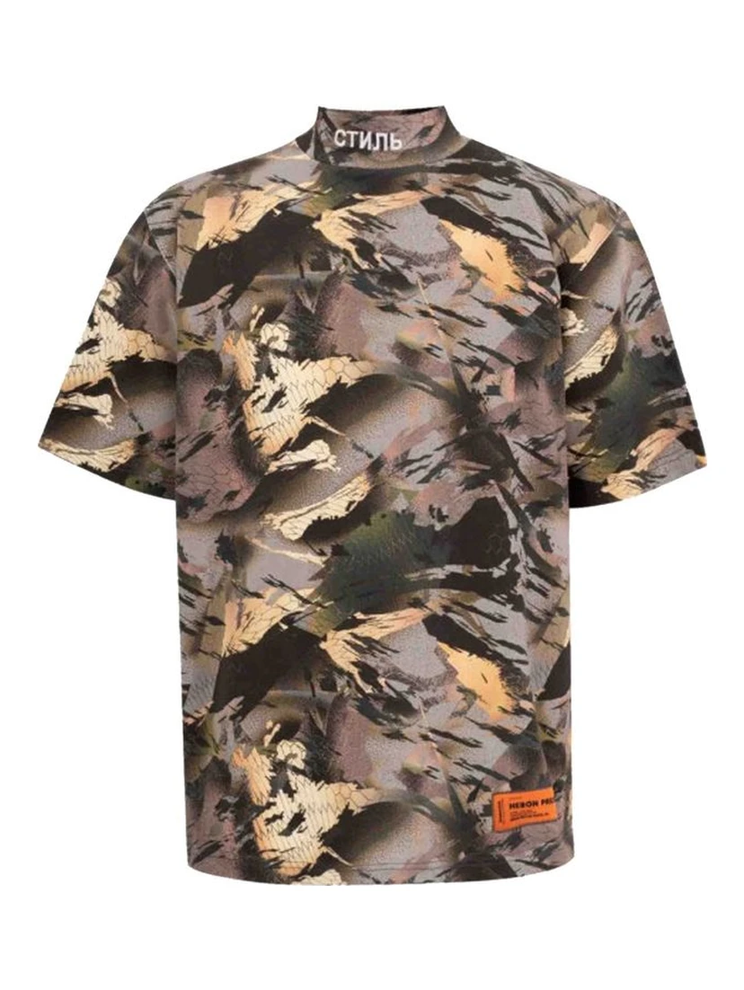 Bicolor Cotton T-Shirt