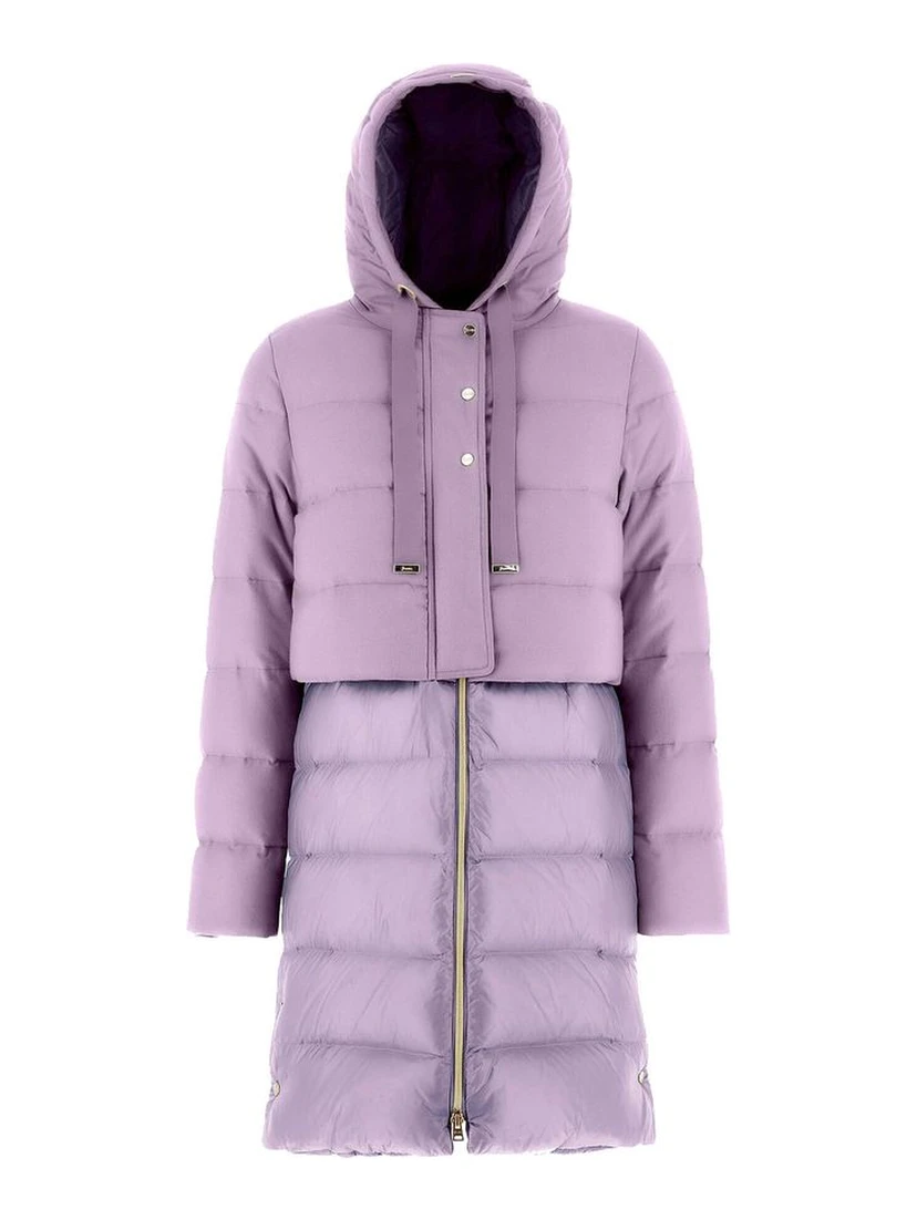 Purple Cashmere Coat