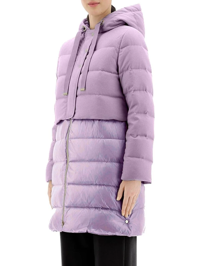 Purple Cashmere Coat