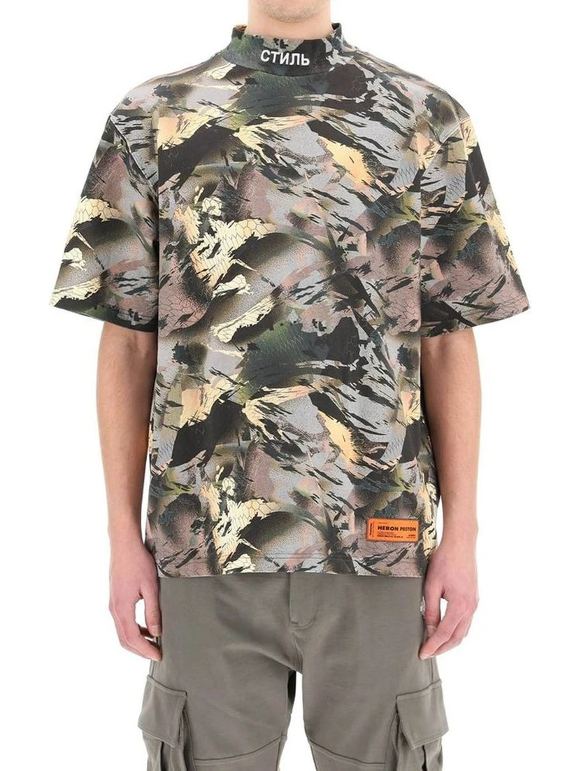 Bicolor Cotton T-Shirt