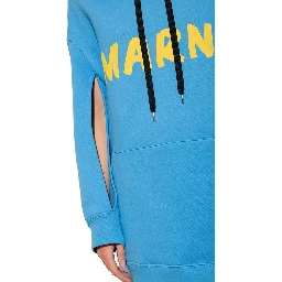 سويت شيرت قطني أزرق