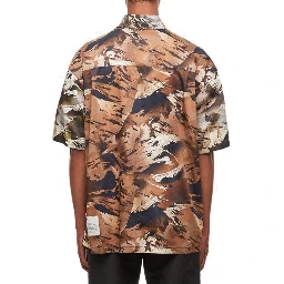 Bicolor Cotton Pattern Shirt