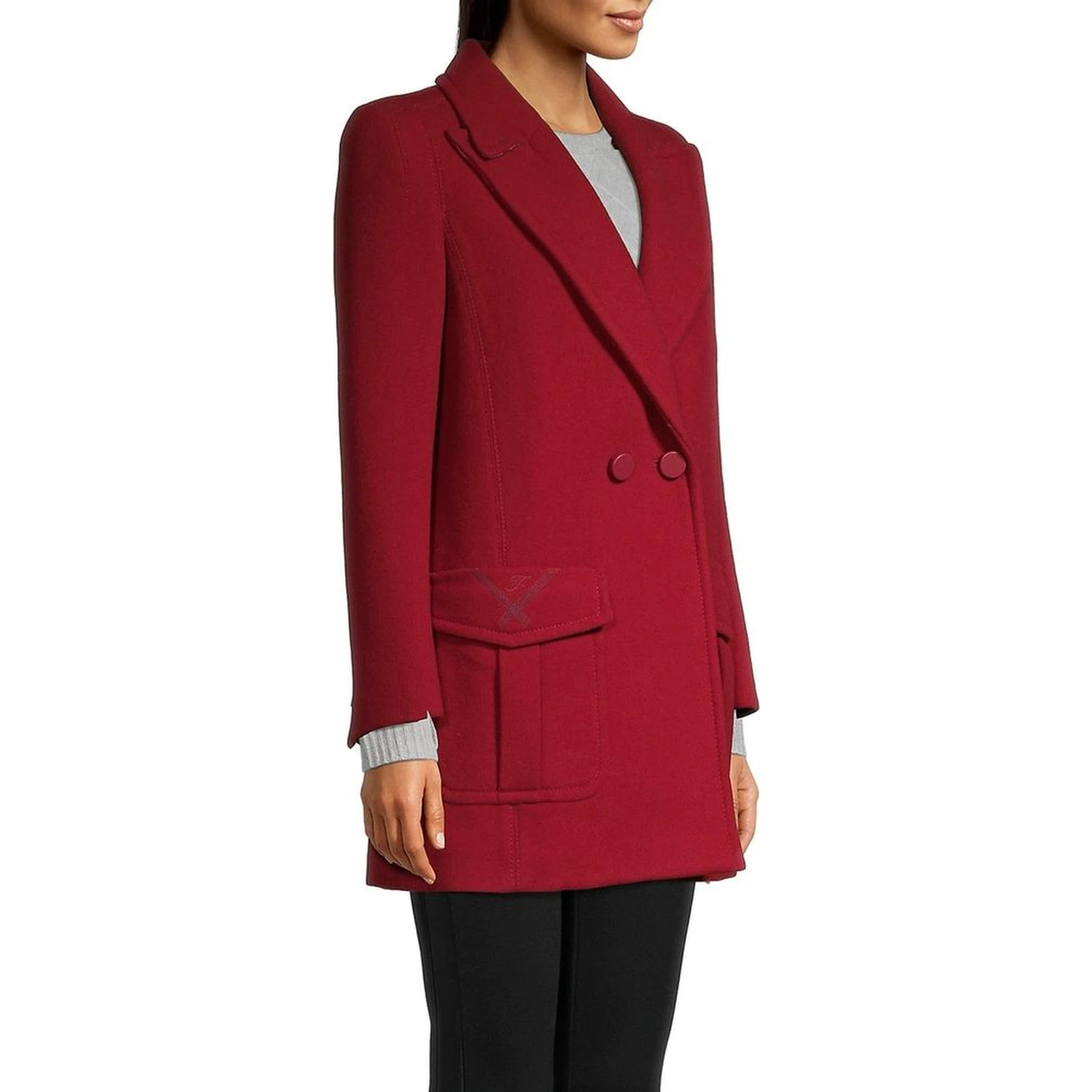 Multicolor Virgin Wool Coat