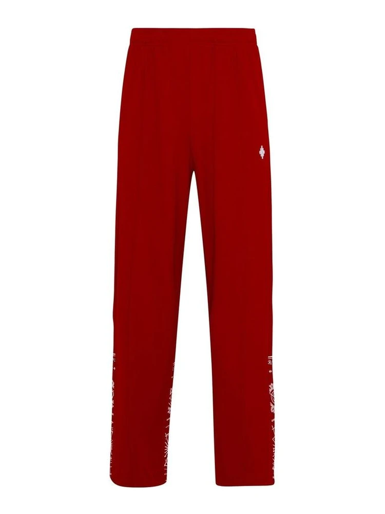 Multicolor Elastane Athletic Pants