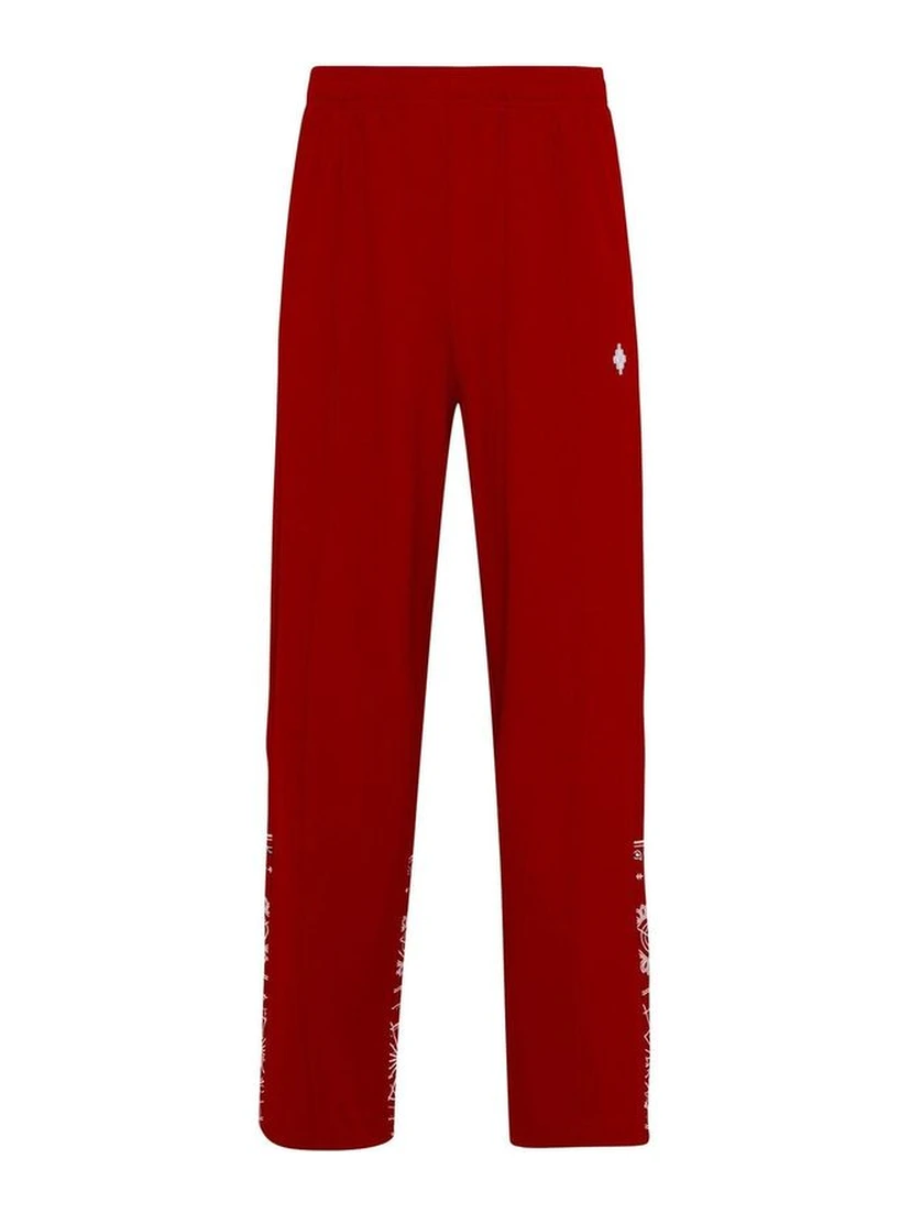 Multicolor Elastane Athletic Pants