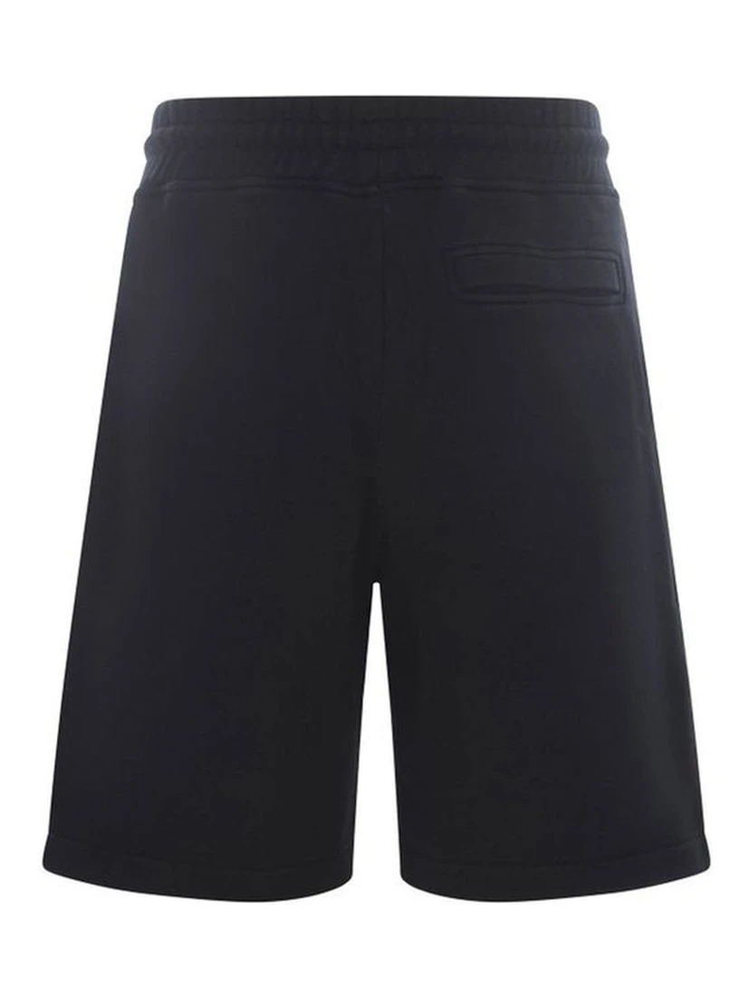 Black Cotton Shorts