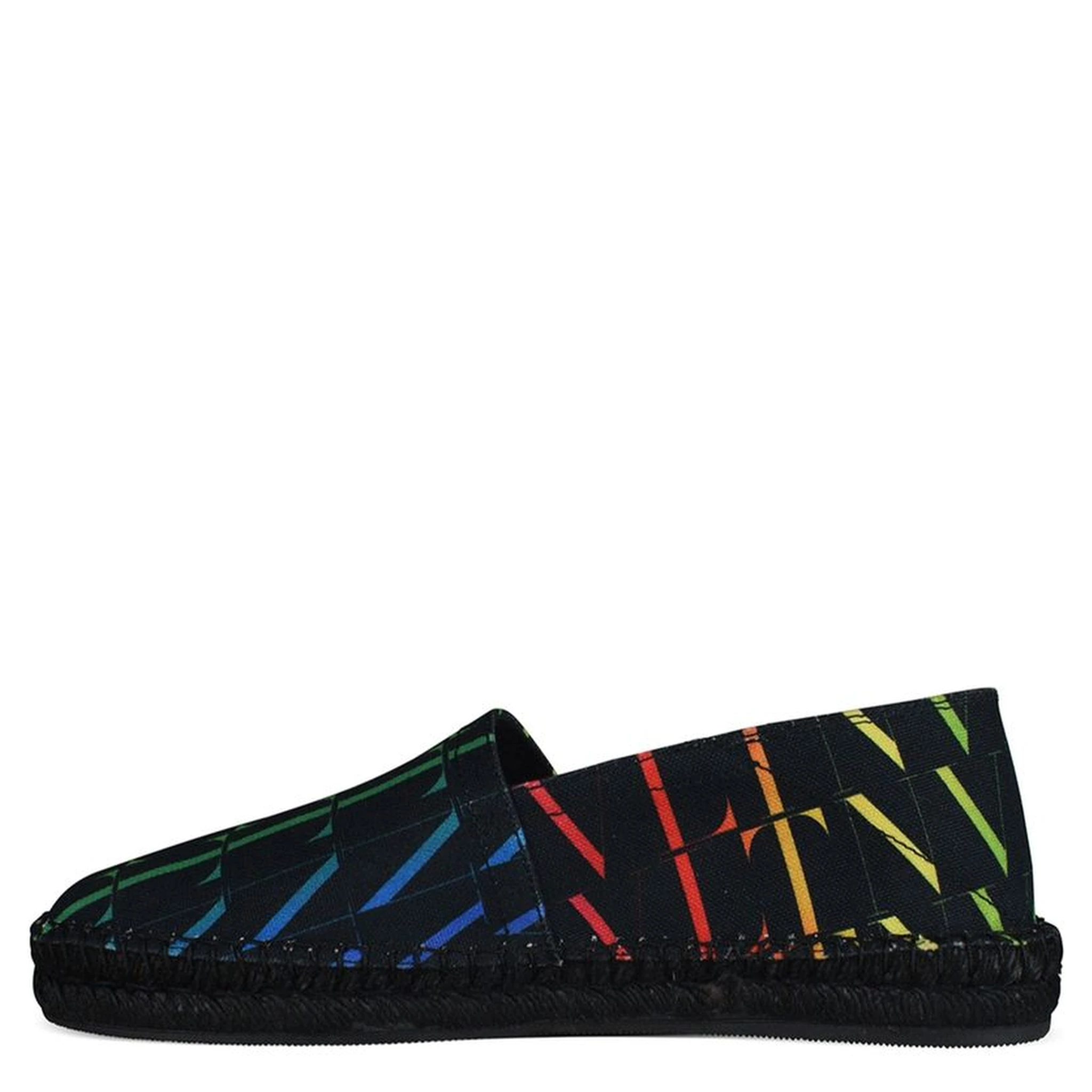 Black Canvas Espadrilles