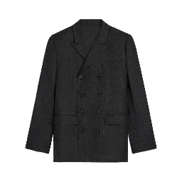 Gray Wool Blazer
