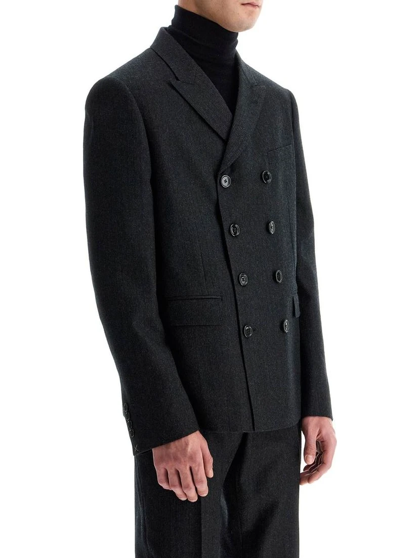 Gray Wool Blazer