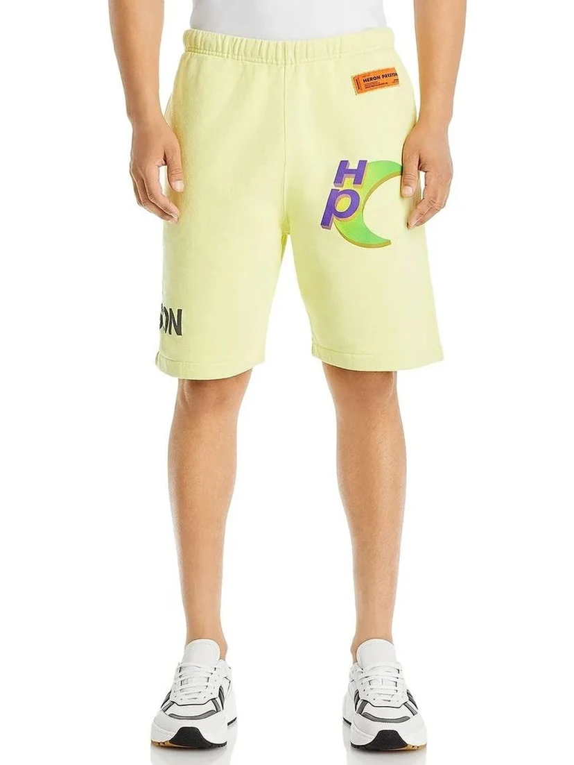 Bicolor Cotton Shorts