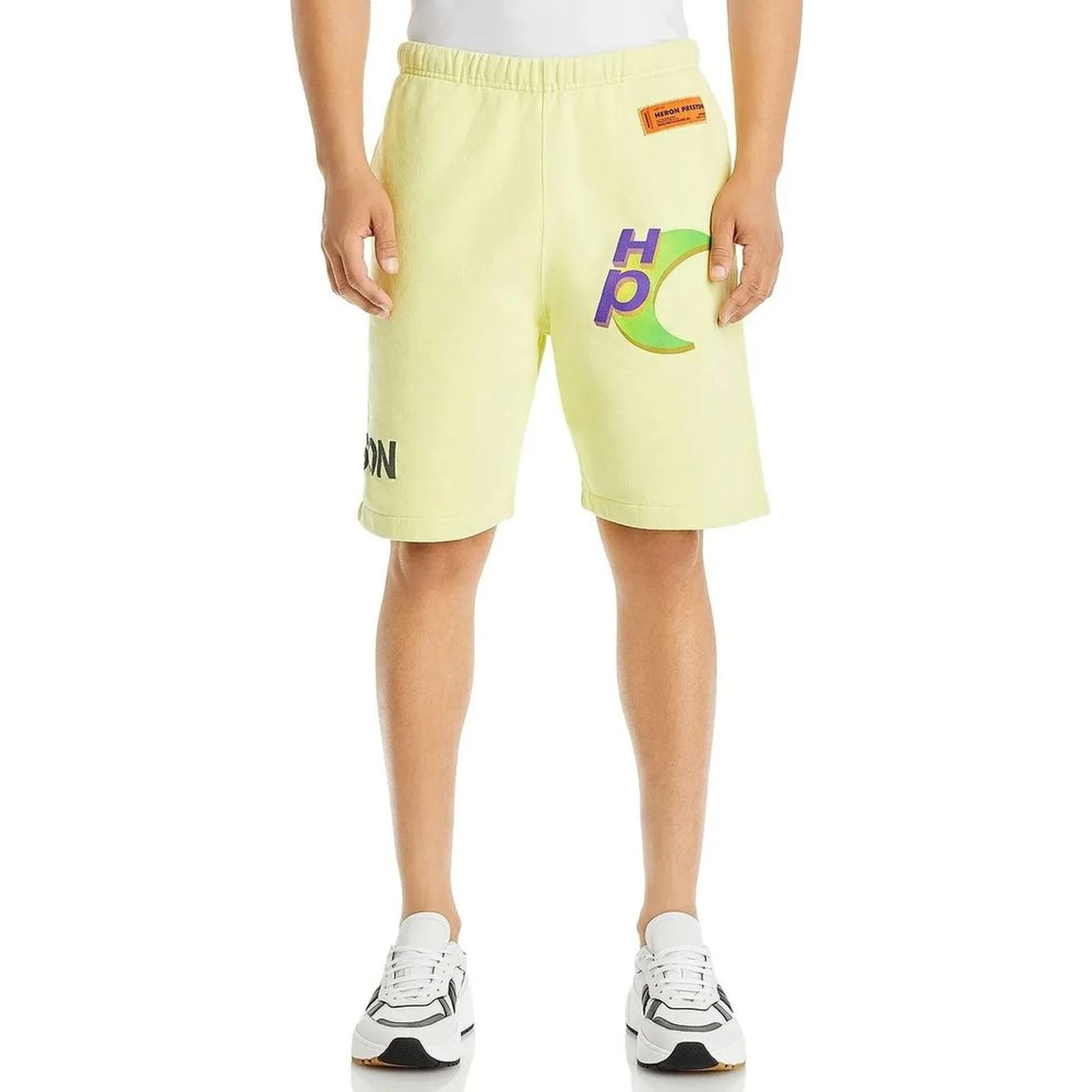 Bicolor Cotton Shorts